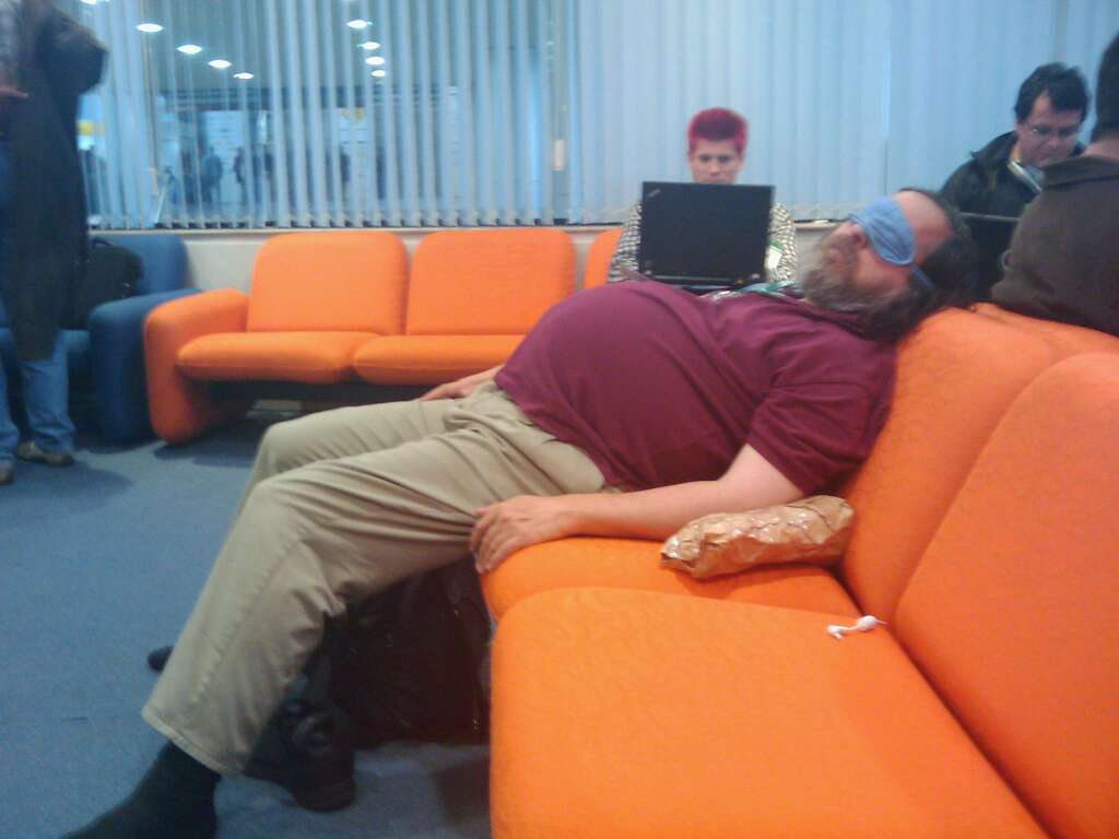 richard stallman sleeping